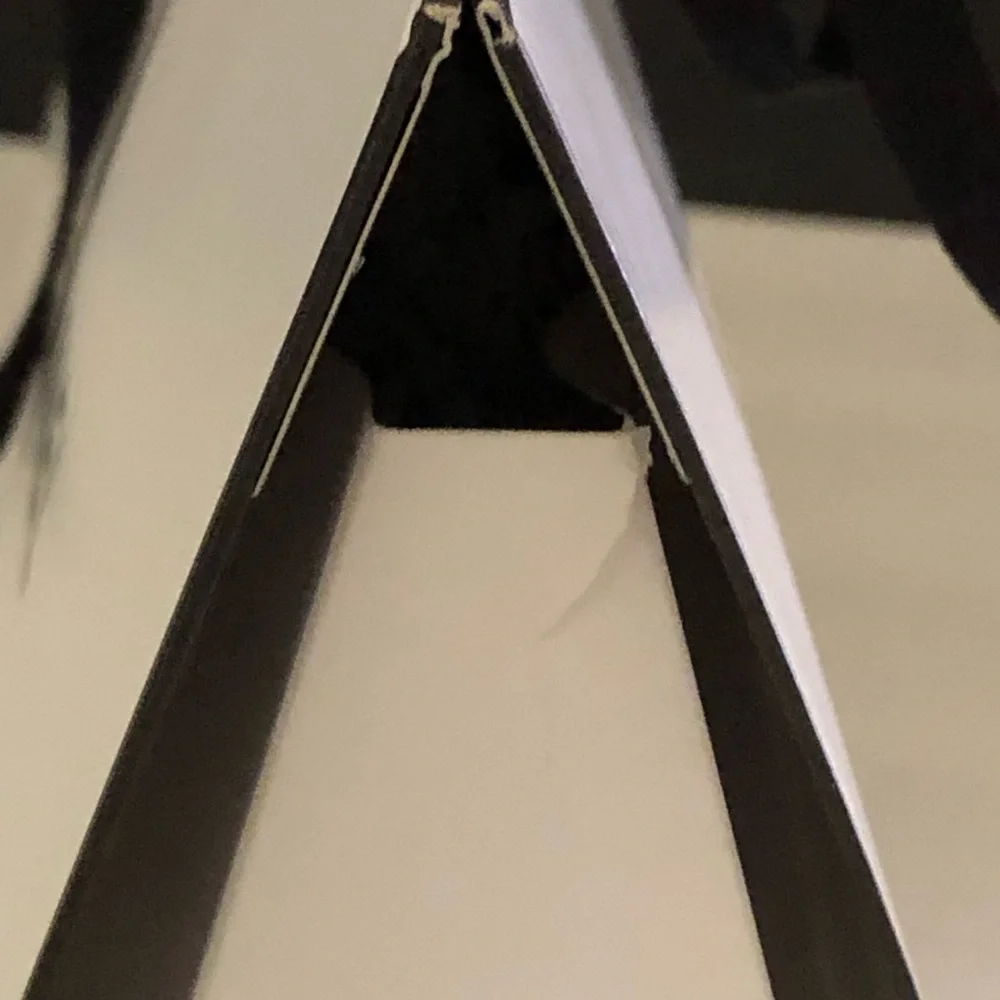 Authentic Chanel Gift Triangle Boxes (2) Of Same Box,  With Shreds
